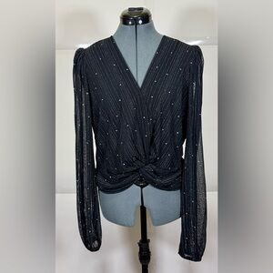Tamara Sparkling Blouse Black